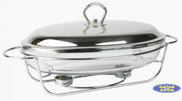 Naczynie z podgrzewaczem owalne 3 L