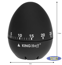 Minutnik kuchenny czarny