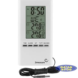 Termometr elektroniczny zewnętrzno - wewnętrzny