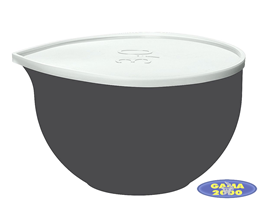 Miska do ciasta (z pokrywą) 3 L