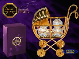 Figurka SWAROVSKI WÓZEK