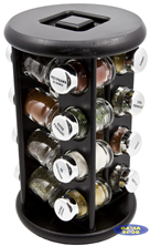 Przyprawnik obrotowy z 16 pojemnikami MIX kolorów