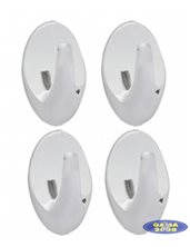 Wieszaki samoprzylepne 4 szt.