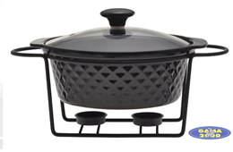 Naczynie na podgrzewaczu okrągłe 1,5 L