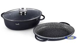 Brytfanna z powłoką granitową 7,9 L