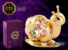 Figurka SWAROVSKI ŚLIMAK