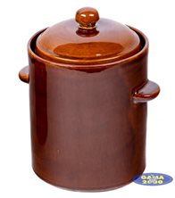 Garnek kamionka 1,8 L hermetyczny