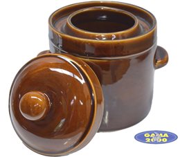 Garnek kamionka 2,5 L (hermetyczny)