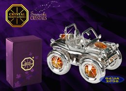 Figurka SWAROVSKI JEEP