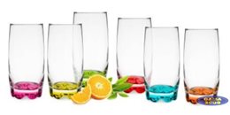 Komplet szklanek KOLOR 350 ml