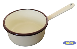 Rondelek emaliowany prosty 16 cm