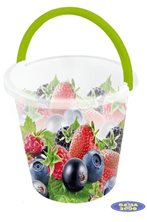 Wiadro plastikowe DEKOR 10 L