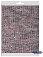 Ścierka do podłogi szara 80 x 60 cm