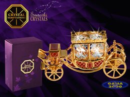 Figurka SWAROVSKI KARETA
