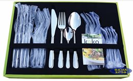 Komplet sztućców 72 - elementowy LORCH walizka