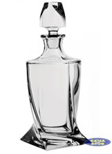 Karafka Quadro BOHEMIA 500 ml